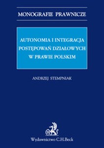 Bild von Autonomia i integracja postępowań działowych w prawie polskim