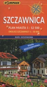 Obrazek Szczawnica plan miasta 1:12500