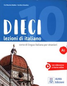 Obrazek Dieci A1 Lezioni di italiano + DVD