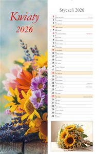 Bild von Kalendarz 2026 paskowy Kwiaty