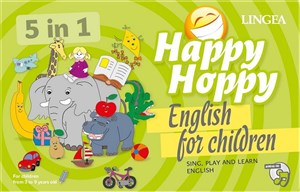 Bild von Happy Hoppy English for children 5w1 Gry i zabawy z angielskim