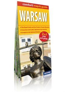 Obrazek Comfort! map&guide Warszawa (Warsaw)  2w1 mapa