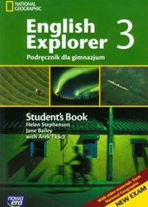 Obrazek English Explorer 3 Podręcznik z płytą CD Gimnazjum