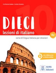 Bild von Dieci A2 Lezioni di italiano + DVD