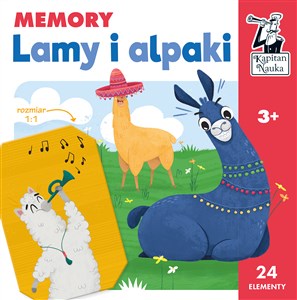 Obrazek Lamy i alpaki Memory