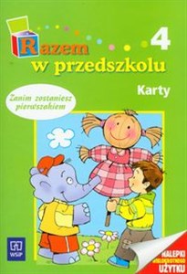 Obrazek Razem w przedszkolu 4 Karty pracy