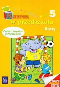 Obrazek Razem w przedszkolu 5 Karty pracy Zanim zostaniesz przedszkolakiem