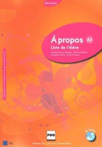 Bild von A propos A2 Livre de l'eleve + CD