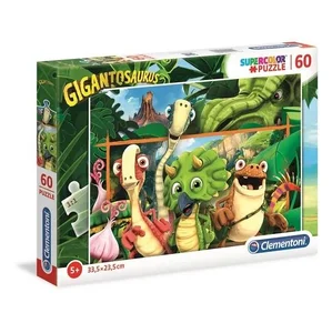 Obrazek Puzzle SuperColor 60 Gigantosaurus