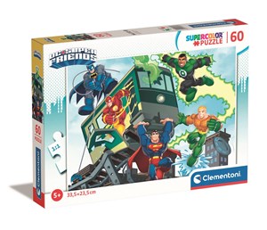 Obrazek Puzzle 60 super kolor DC Super Friends 26066