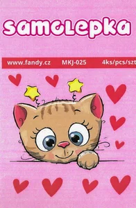 Obrazek Naklejki papierowe Mini Kotek