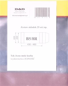 Obrazek Okładka książkowa regulowana B5/8R (25szt) D&D