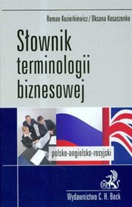 Obrazek Słownik terminologii biznesowej polsko-angielski angielsko-polski