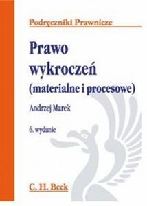 Obrazek Prawo wykroczeń materialne i procesowe