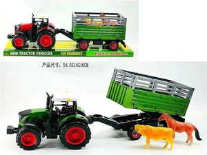 Obrazek Traktor z przyczepą