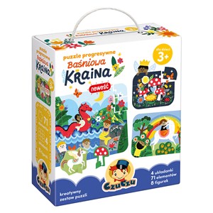Bild von Puzzle progresywne Baśniowa kraina