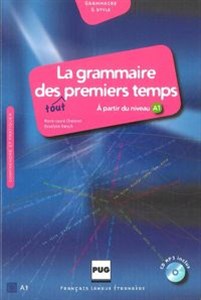 Bild von La grammaire des tout premiers temps A1 + CD
