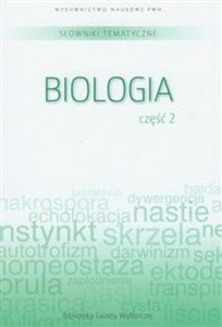 Obrazek Słownik tematyczny. T.7. Biologia 2