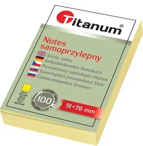 Obrazek Notes Samop.51x76 Żółty S-2004