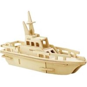 Obrazek Puzzle drewniane 3D Łódź