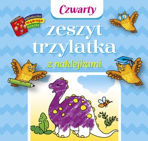 Bild von Czwarty zeszyt trzylatka z naklejkami. Biblioteczka mądrego dziecka