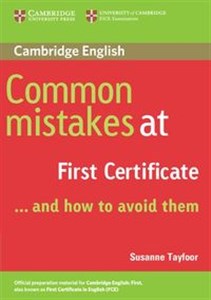 Bild von Common Mistakes at First Certificate ...