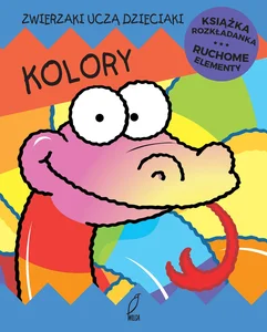 Obrazek Kolory Ruchome elementy Książka rozkładanka