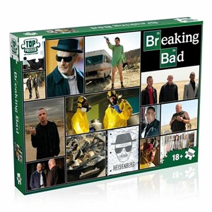 Bild von Puzzle 1000 Breaking Bad collage