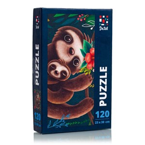 Bild von Puzzle 120 Słodki Leniwiec DT100-06