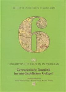 Bild von Germanistische Linguistik im interdisziplinaren Gefuge 1