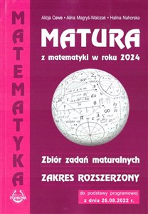 Obrazek Matura z matematyki 2024 zbiór zadań ZR