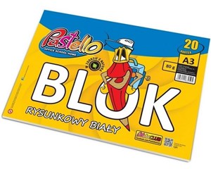 Bild von Blok rysunkowy A3 80g 20 kartek