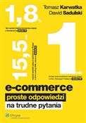 Polska książka : E-commerce... - Tomasz Karwatka, Dawid Sadulski