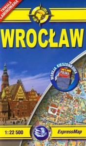 Obrazek Wrocław plan miasta 1:22 500 wersja kieszonkowa