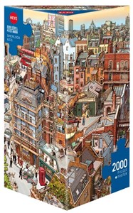 Bild von Puzzle 2000 Sherlock& Co. (Puzzle+plakat)