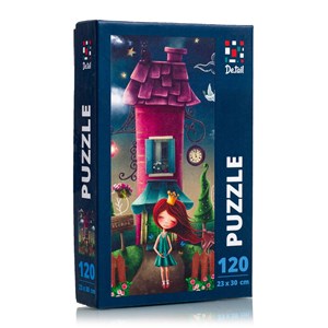 Obrazek Puzzle 120 Magiczny dom księżniczki DT100-08