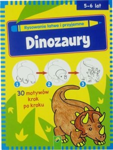 Obrazek Nauka rysowaninia Dinozaury