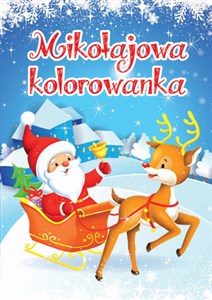 Obrazek Mikołajowa kolorowanka