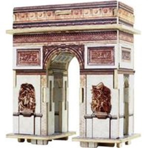 Obrazek Puzzle 3D Drewniany łuk triumfalny