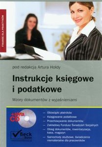 Obrazek Instrukcje księgowe i podatkowe z płytą CD Wzory dokumentów z wyjaśnieniami