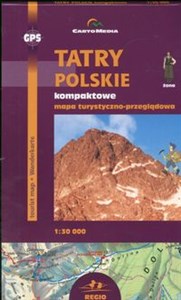 Obrazek Tatry Polskie kompaktowe Mapa turystyczno-przeglądowa