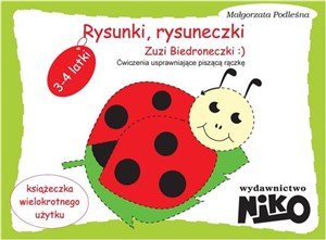 Bild von Rysunki, rysuneczki Zuzi Biedroneczki Ćwiczenia usprawniające pisząca rączkę 3-4 latki