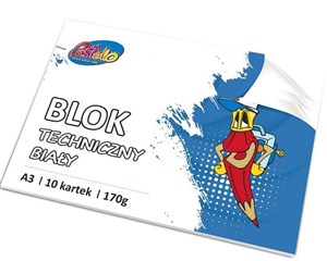 Bild von Blok techniczny A3 170g 10 kartek