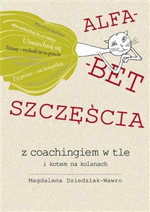 Obrazek Alfabet szczęścia z coachingiem w tle i kotem na kolanach