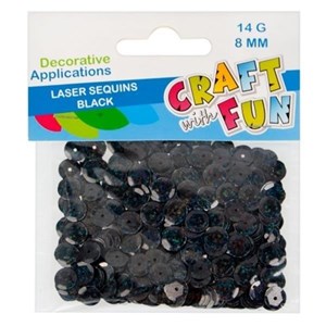 Bild von Cekiny laser 8mm czarny