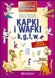 Bild von Kapki i wafki k, g, f, w Zabawy z głoskami