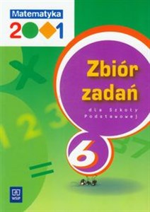 Obrazek Matematyka 2001 6 Zbiór zadań Szkoła podstawowa