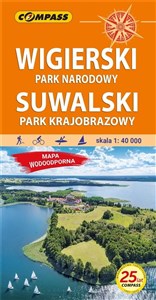 Obrazek Wigierski Park Narodowy Suwalski Park Krajobrazowy 1:40 000