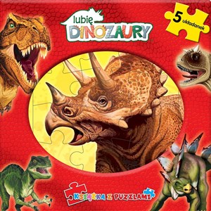 Bild von Moje Dinozaury. Książka z puzzlami