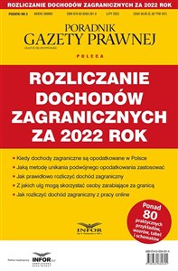 Bild von Rozliczanie dochodów zagranicznych za 2022 rok Podatki 3/2023